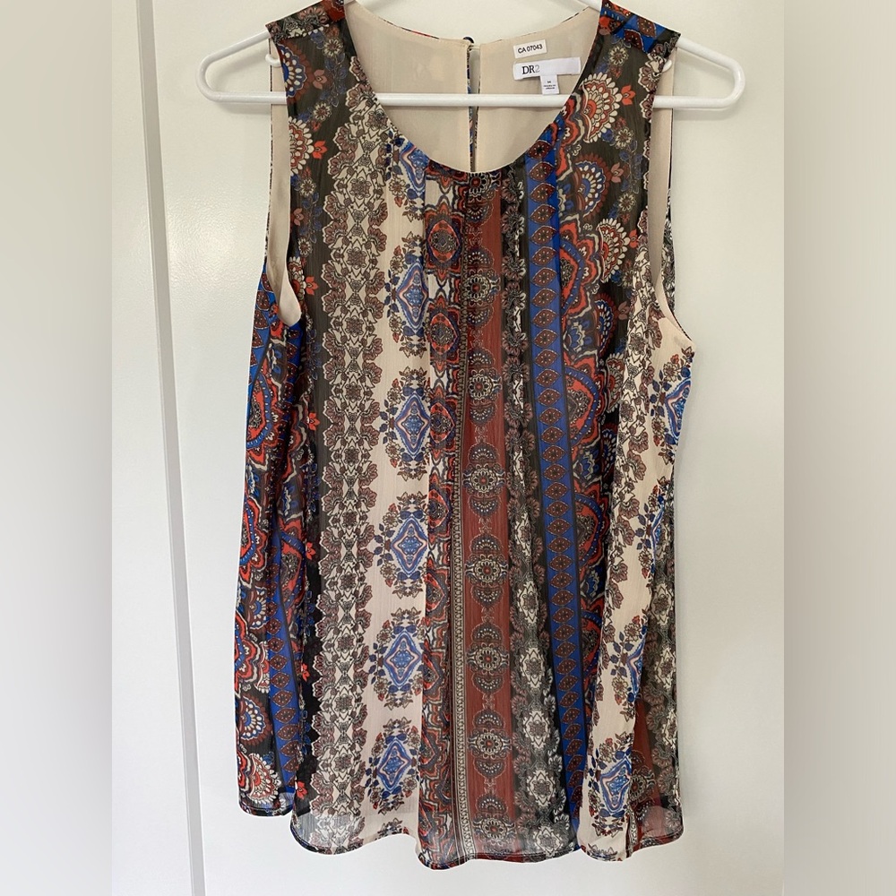Fall Colours Sleeveless Top
